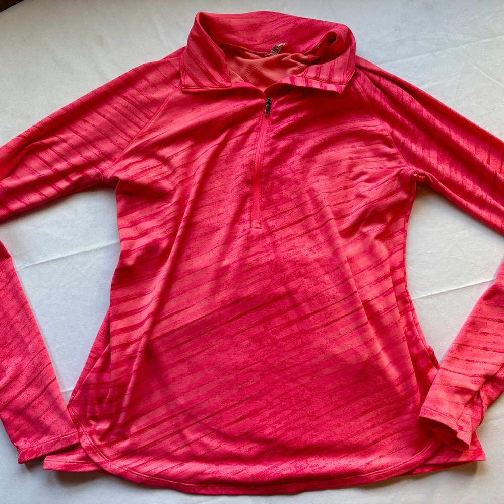 Under Armour Pink Quarter Zip